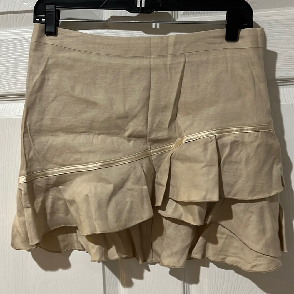 Bebe Khaki Skirt